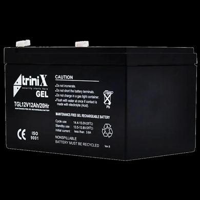 TRINIX GEL 12V 12Ah Аккумуляторная батарея