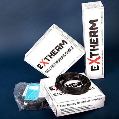 Двохжильний кабель Extherm ЕТТ (80м, 2400Вт)