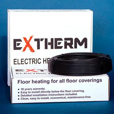 Двухжильный кабель Extherm ЕТТ (80м, 2400Вт)