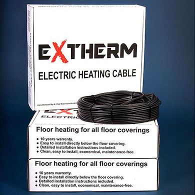 Двухжильный кабель Extherm ЕТТ (80м, 2400Вт)