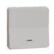 Механизм переключателя с подсветкой IP55, белый, Mureva Styl MUR39024
