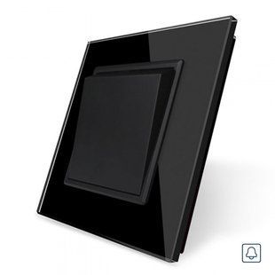 Клавишная кнопка Livolo черный (VL-C7K1H-12)