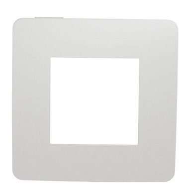 Однопостовая рамка Unica New Studio Color NU280218 белый/белый