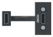 HDMI розетка 1М антрацит Unica New Schneider Electric