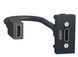 HDMI розетка 1М антрацит Unica New Schneider Electric