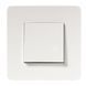Однопостовая рамка Unica New Studio Color NU280218 белый/белый