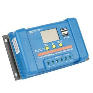 Victron&nbsp;Energy&nbsp;BlueSolar&nbsp;PWM-LCD&USB&nbsp;12/24V-20A(20A,&nbsp;12/24В) Контроллер&nbsp;заряда