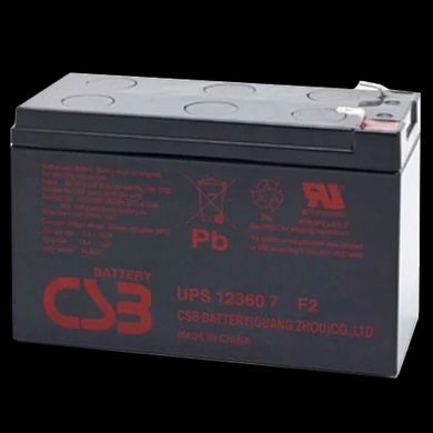 CSB UPS12360 12V7Ah Акумуляторна батарея