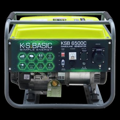 Konner&Sohnen Basic KSB 6500C Генератор бензиновий 230В 5.5 кВт ручний запуск