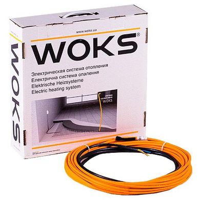 Двохжильний кабель Woks-18 (78 м, 1380 Вт)