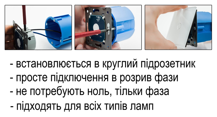 Сенсорный выключатель Livolo с USB розеткой черный стекло (VL-C701/2USB-12)