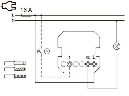 Универсальный поворотный диммер для LED ламп антрацит Unica New Schneider Electric