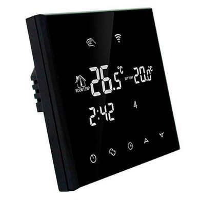 Терморегулятор ECOTERM SN WI-FI Чорний