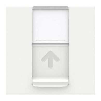Одинарная компьютерная розетка RJ45 cat.6 STP с полем для надписи 2М белая Unica New Schneider