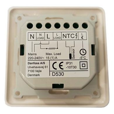 Терморегулятор Devireg 530, датчик підлоги