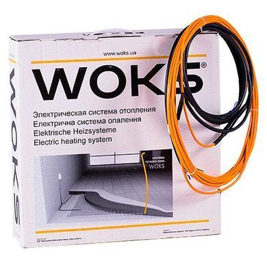 Двохжильний кабель Woks-18 (28 м, 500 Вт)