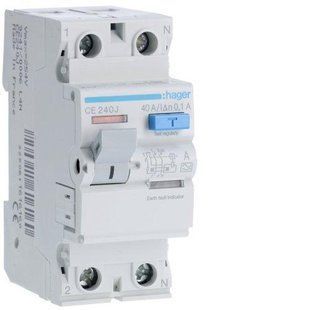 Дифреле (ПЗВ) 2P 40A 100mA, A, CEA240D (CE240J)