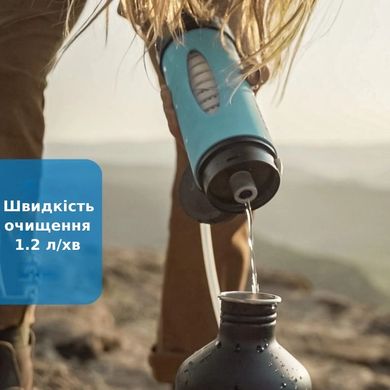 LifeSaver Liberty Blue Портативна пляшка для очищення води