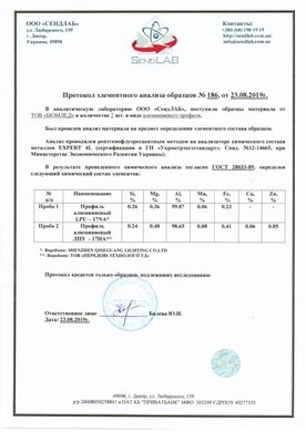 Профіль кутовий ЛПУ16 16х16 (комплект), 2м