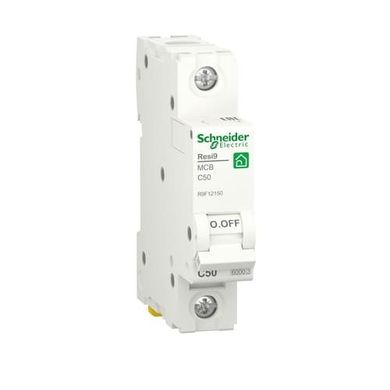 Автоматический выключатель 1P, 50 A, C, 6kA Schneider Electric Resi9