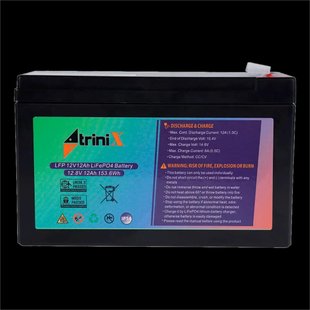 TRINIX LFP 12V12Ah LiFePo4 Акумуляторна батарея