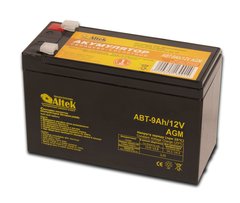 Акумулятор ALTEK ABT 9Аh 12V AGM