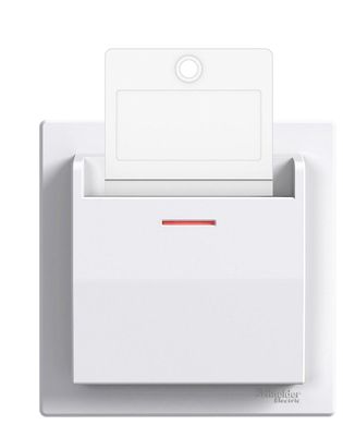 Карточный выключатель мех. Asfora, (белый) EPH6200121