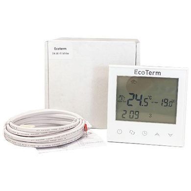 Терморегулятор ECOTERM SN WI-FI Белый