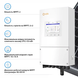 Гібридний інвертор SOLIS S6-EH1P6K-L-PLUS 6KW 48V 2 MPPT Wi-Fi 220V Однофазний