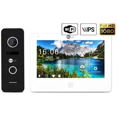 NeoKIT HD Pro WF Black Комплект відеодомофона