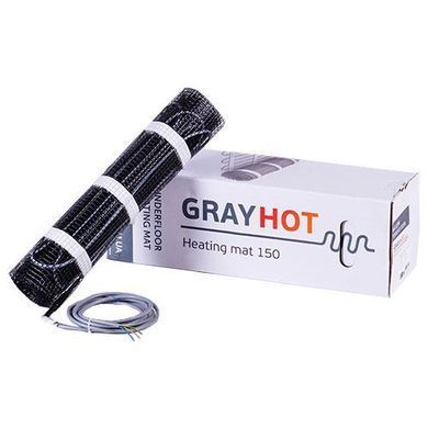 Нагревательный мат GRAYHOT (12,8м&sup2;, 1929Вт)