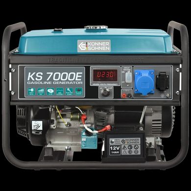 Konner&Sohnen KS 7000E Генератор бензиновый 230В 5.5кВт электростартер